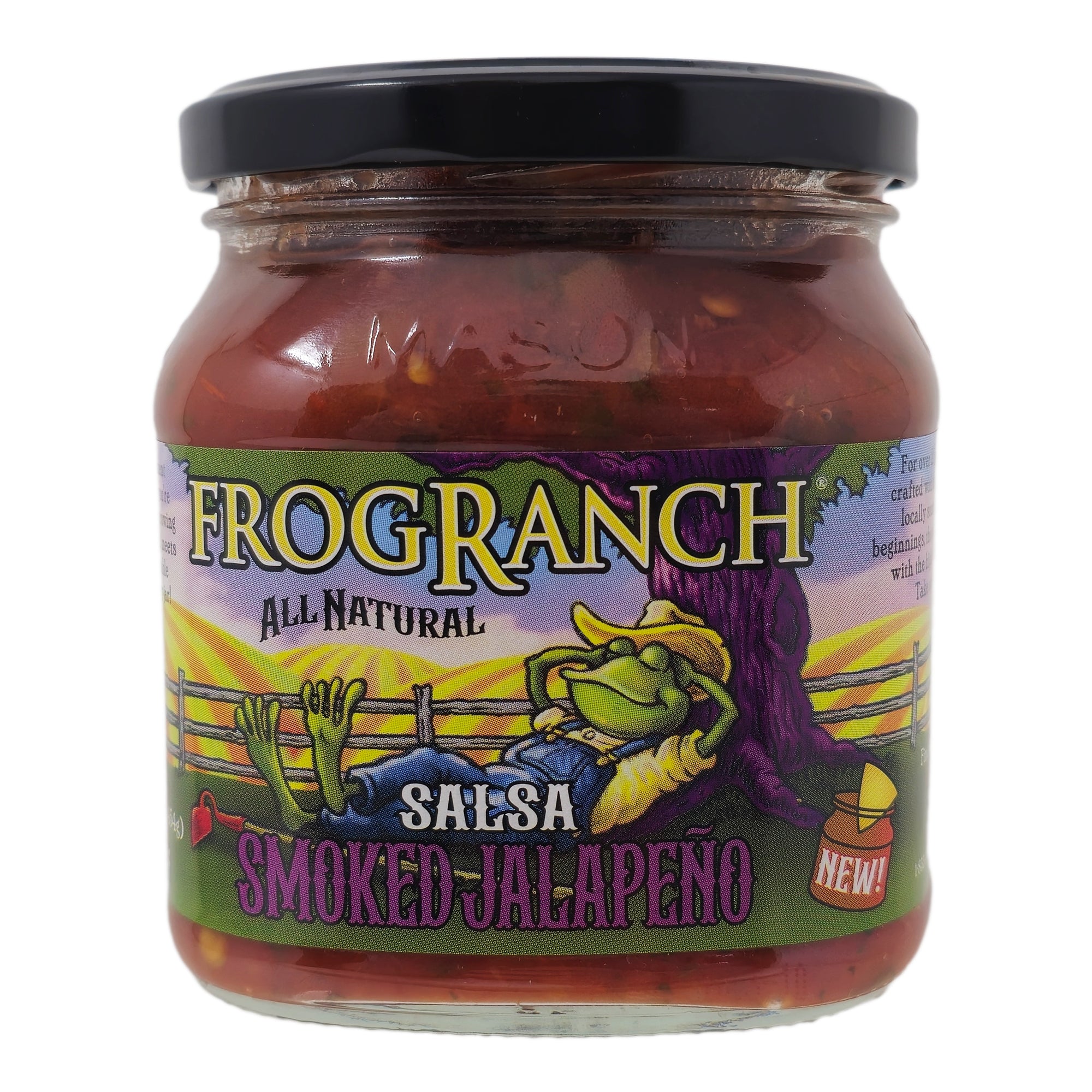 Frog Ranch Smoked Jalapeno Salsa Low Sodium