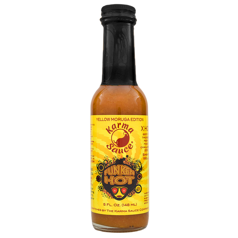 Karma Sauce Funken Hot Yellow Moruga Edition