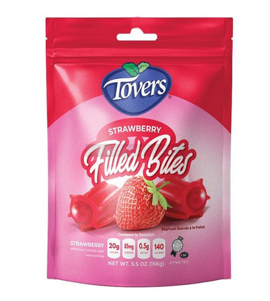 Tovers Strawberry Filled Bites, 5.5 oz