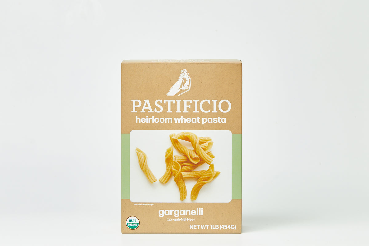 Pastificio Boulder GARGANELLI Heritage Ancient Wheat Pasta Box - 6 boxes x 16 oz case