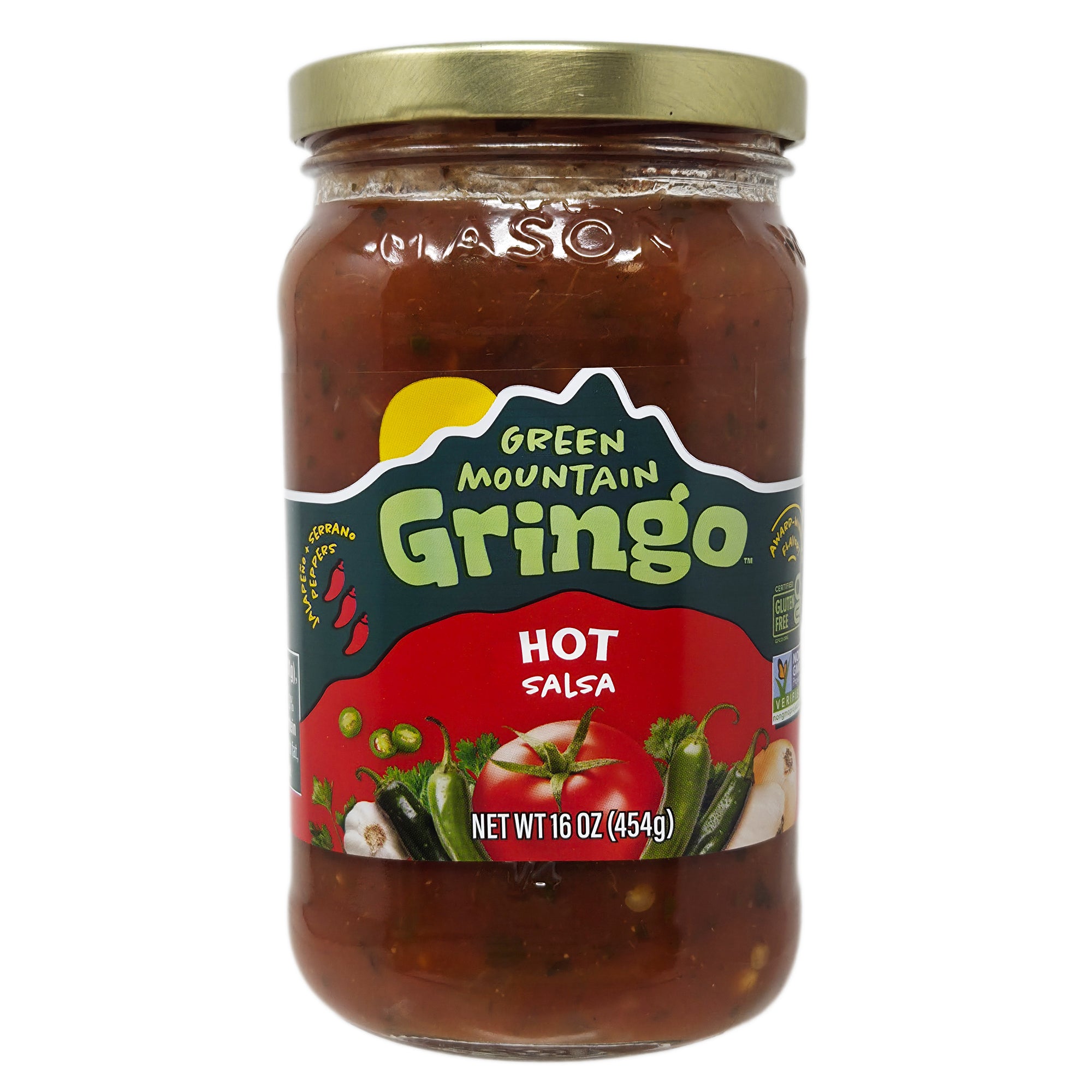Green Mountain Gringo HOT Salsa-16 oz.