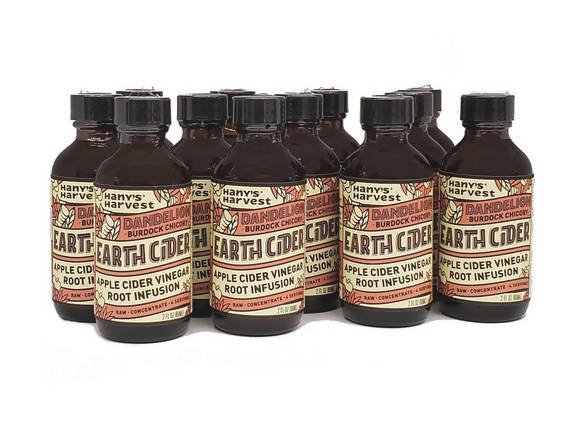 Dandelion Earth Cider Bottles - 16 x 2oz - Hany's Harvest