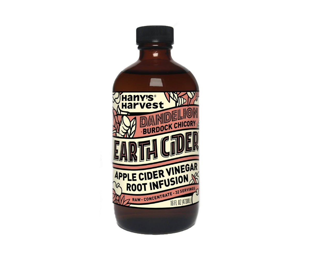 Dandelion Earth Cider Bottles - 6 x 16oz - Hany's Harvest