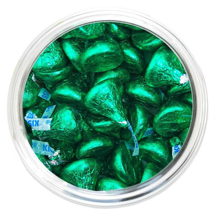 Green Hershey's Kisses