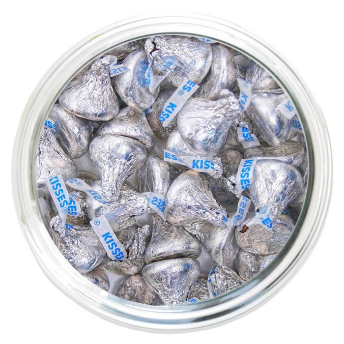 Silver Hershey's Kisses