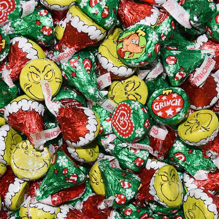 Christmas Grinch Hershey's Kisses