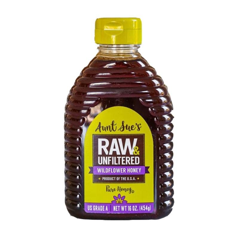 Aunt Sue's Raw Unfiltered Wildflower Honey