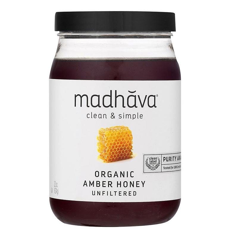 Madhava Organic Amber Honey Unfiltered