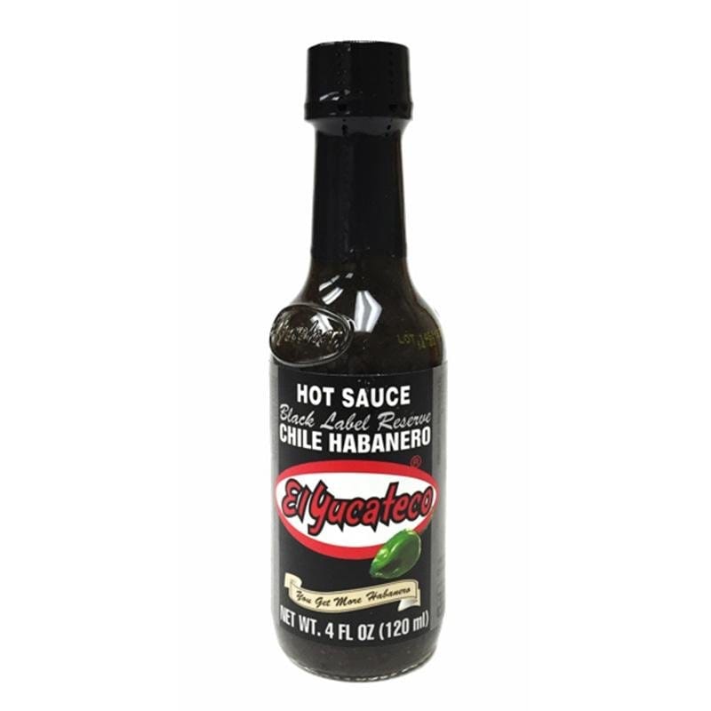 El Yucateco Black Label Reserve Chili Habañero Hot Sauce
