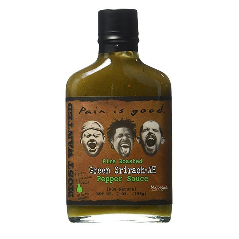 Pain Is Good Fire Roasted Green Srirach-Ah Pepper Sauce