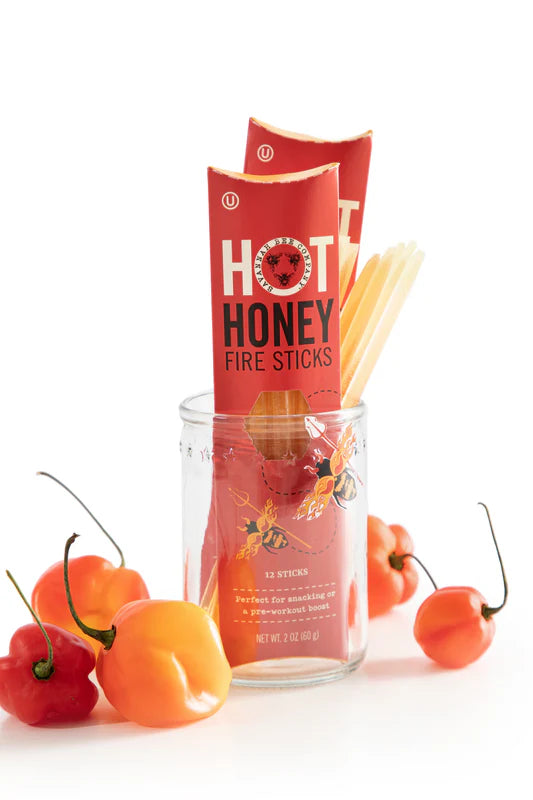 Hot Honey Straws (12 sticks per box)