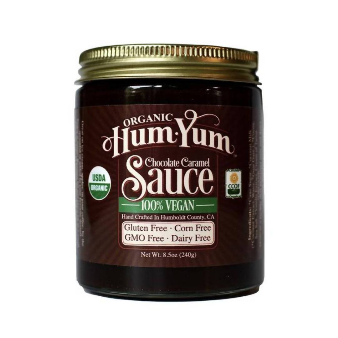 Hum Yum Organic Vegan Chocolate Sauce Jar - 6 jars x 8.5oz case