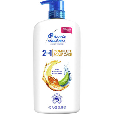 Head & Shoulders Complete Scalp Care with Almond Oil & Aloe Vera, 40 fl oz