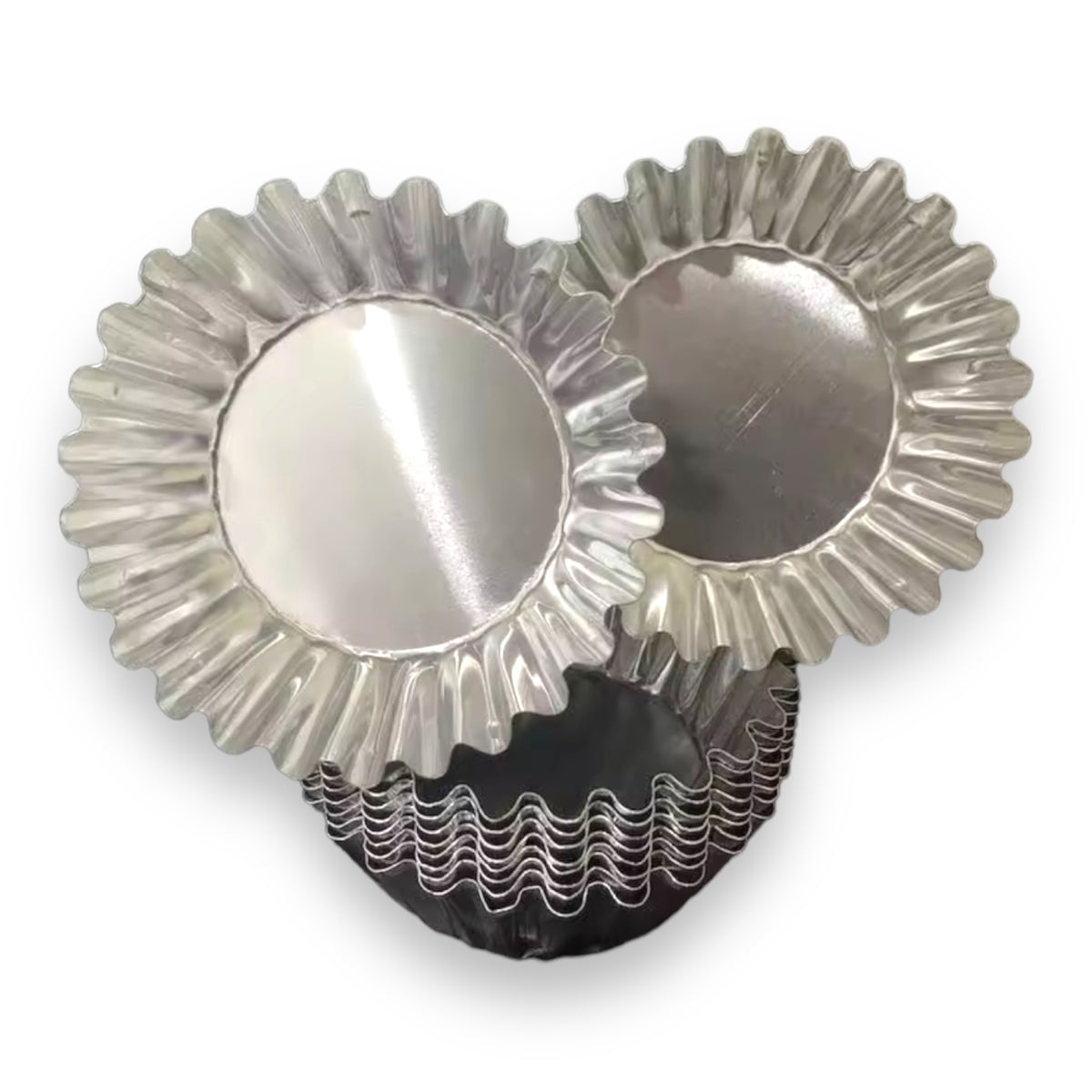 Stainless Ensaymada Molder / Mamon Molder / Puto Molder - 5 inches - 5 pcs