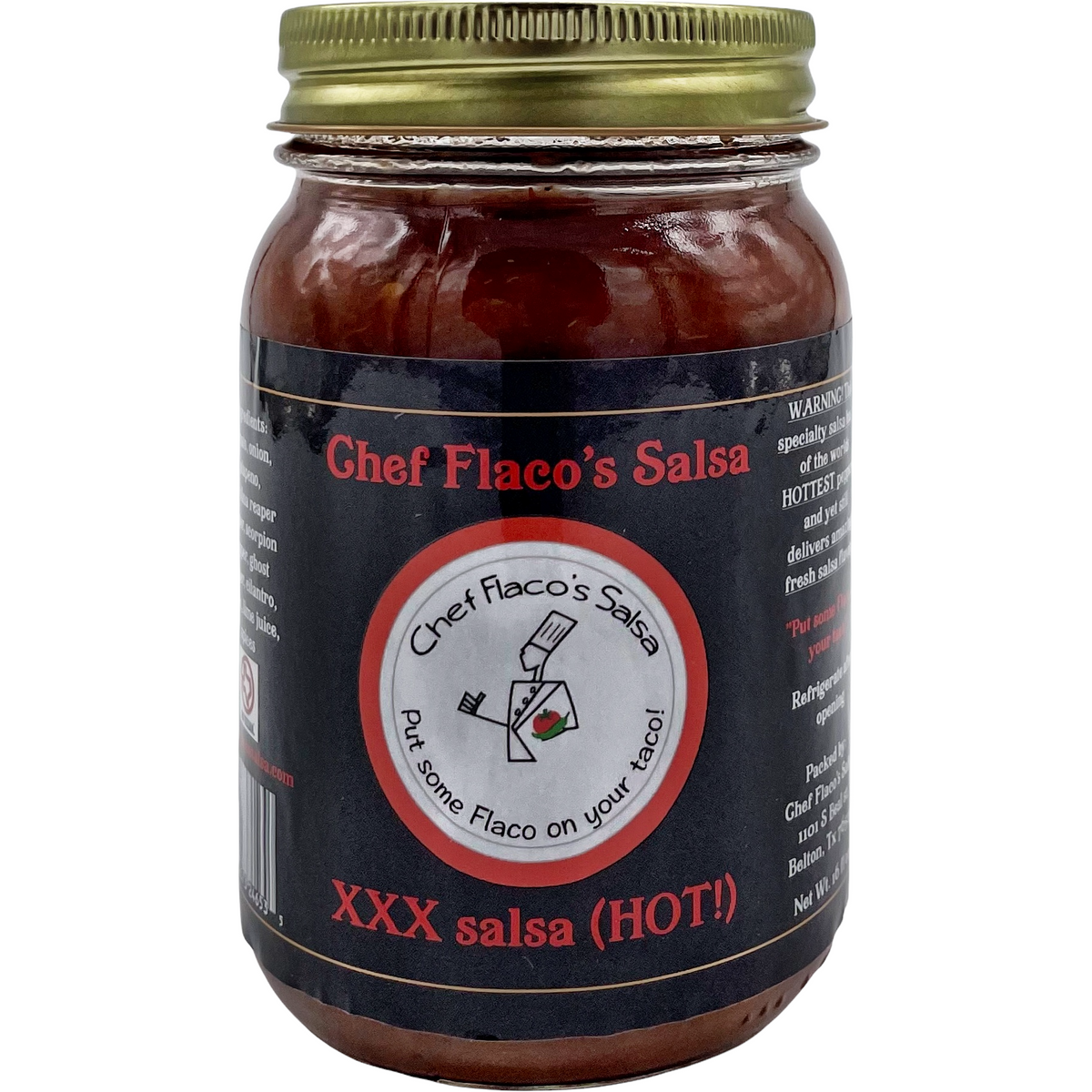 Chef Flaco's XXX Salsa