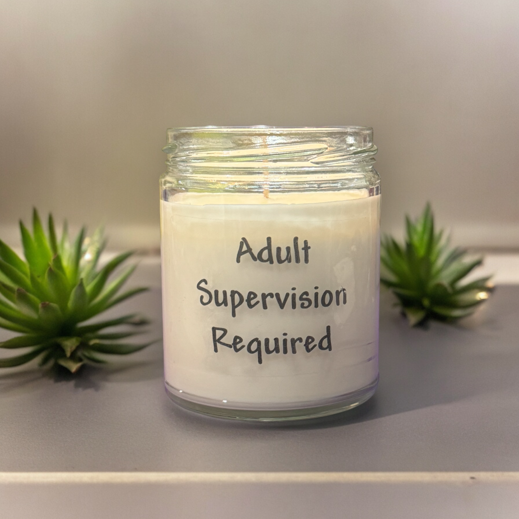Funny Candles Adult Supervision