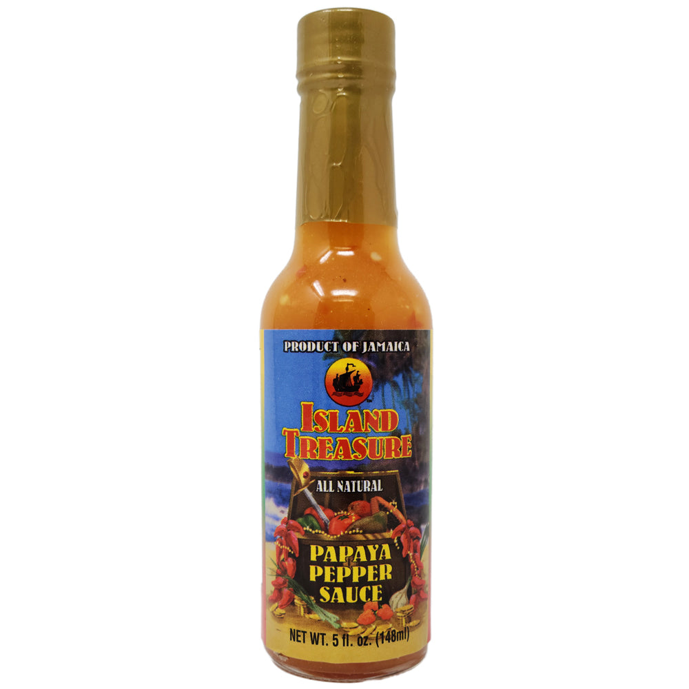 Island Treasure Papaya Pepper Sauce-5 oz.
