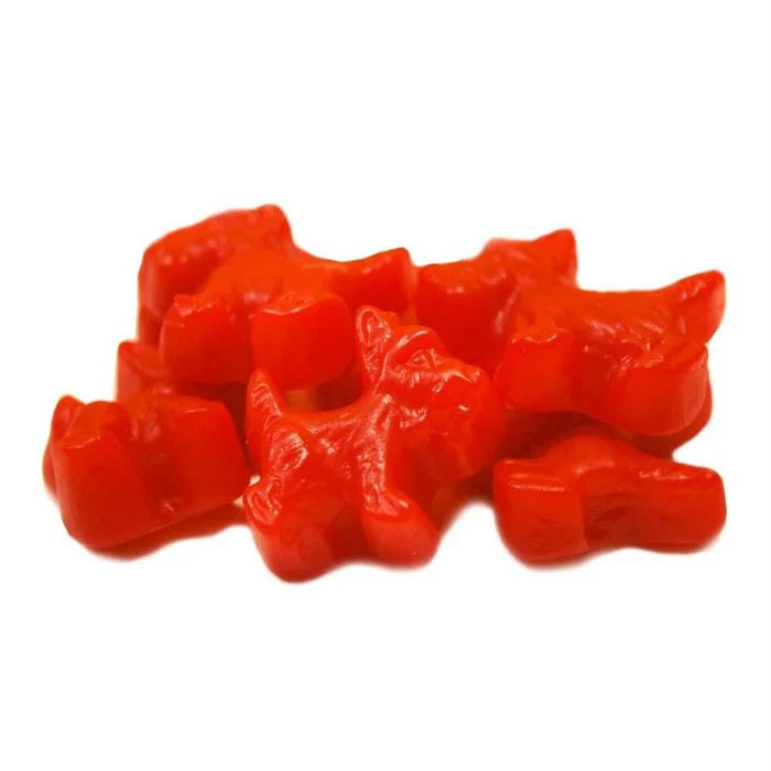 Scottie Dogs Red Licorice