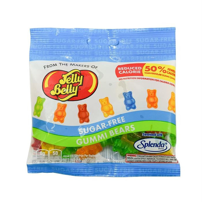 Jelly Belly Sugar Free Gummi Bears - 2.8 oz
