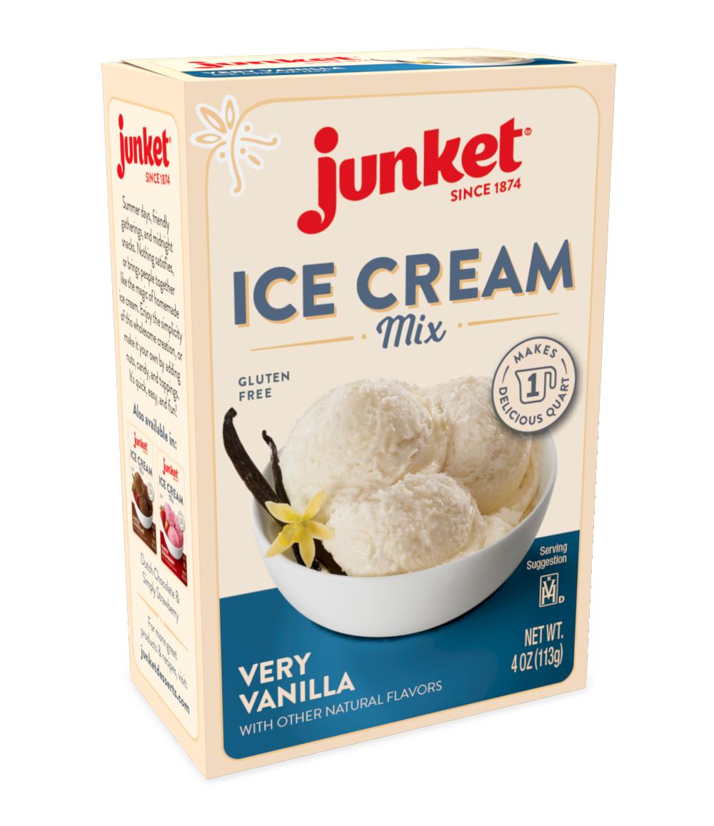 Junket Ice Cream mix