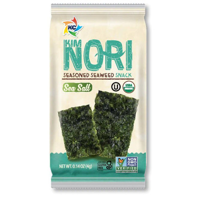 Kim Nori Organic Seasoned Seaweed Snack, 24 Pack