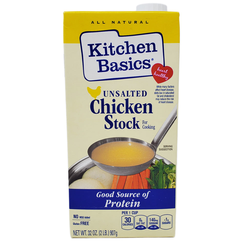 Kitchen Basics Unsalted Chicken Flavor Cooking Stock