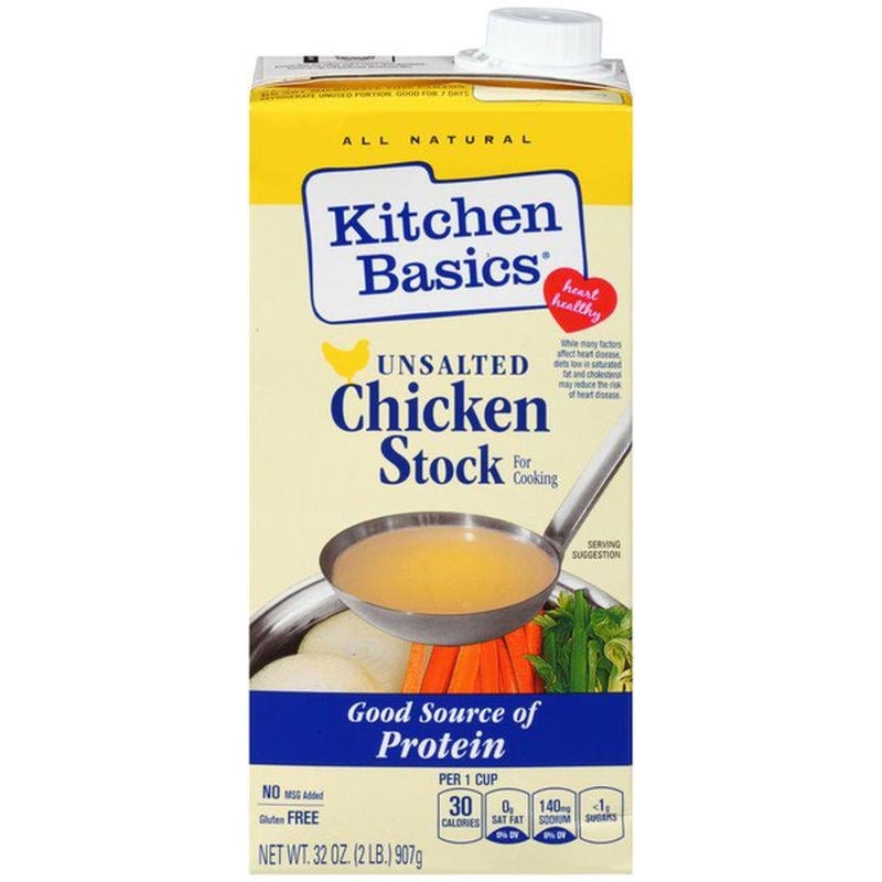 Kitchen Basics Unsalted Chicken Stock