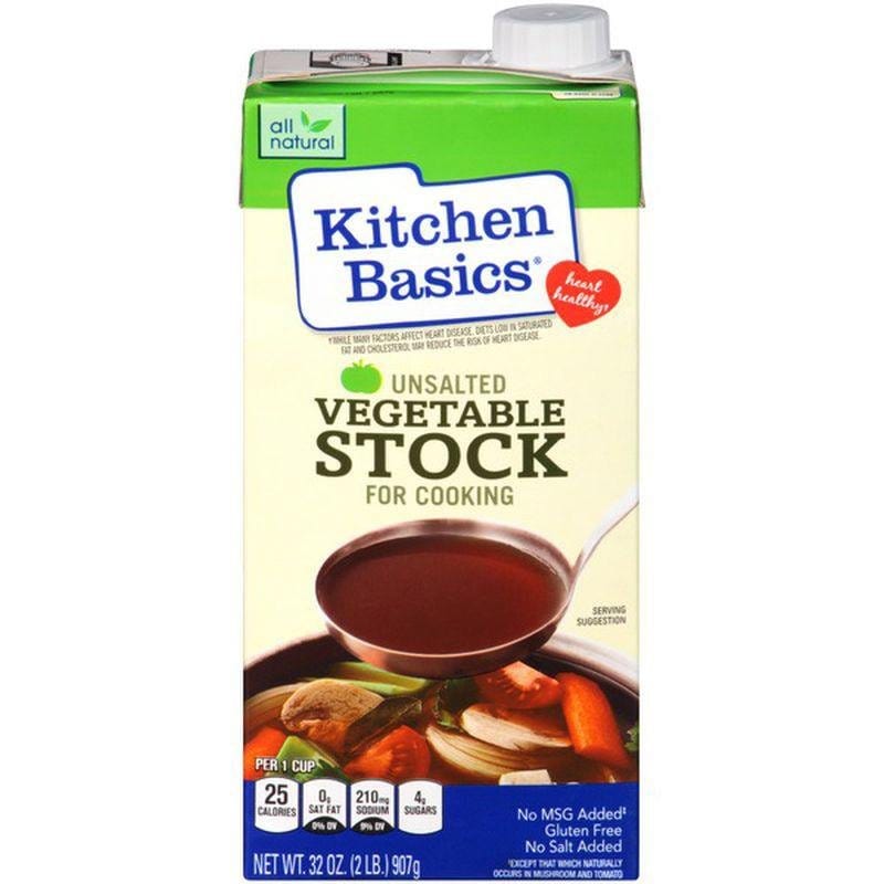 Kitchen Basics Unsalted Vegetable Stock