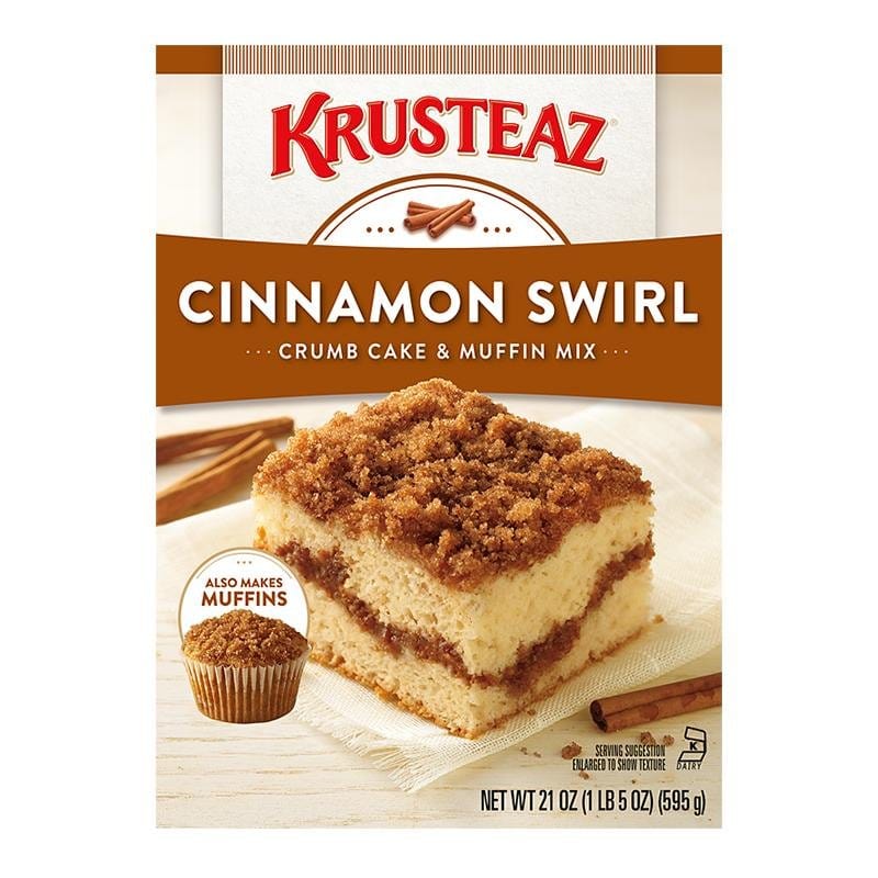 Krusteaz Cinnamon Swirl Crumb Cake & Muffin Mix