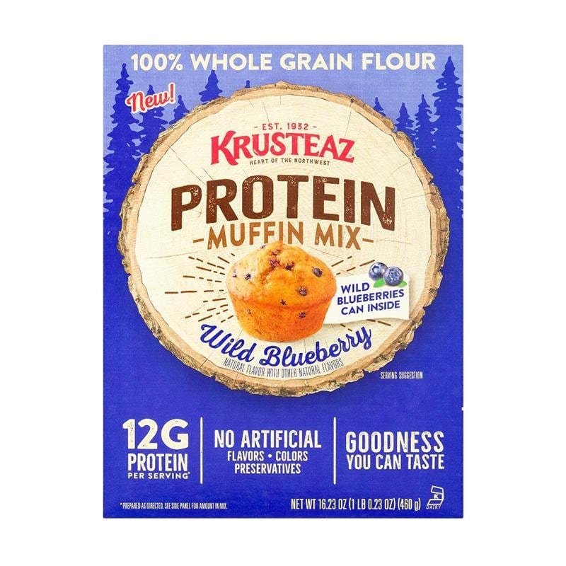 Krusteaz Protein Muffin Mix Wild Blueberry