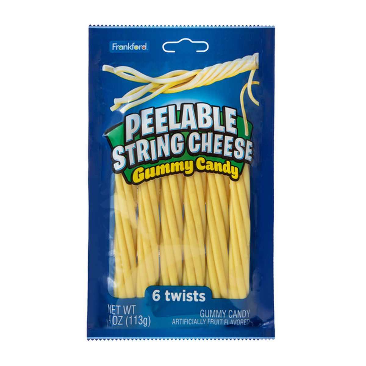 Frankford Peelable String Cheese Gummy Candy