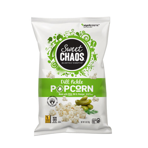 Sweet Chaos Dill Pickle Popcorn
