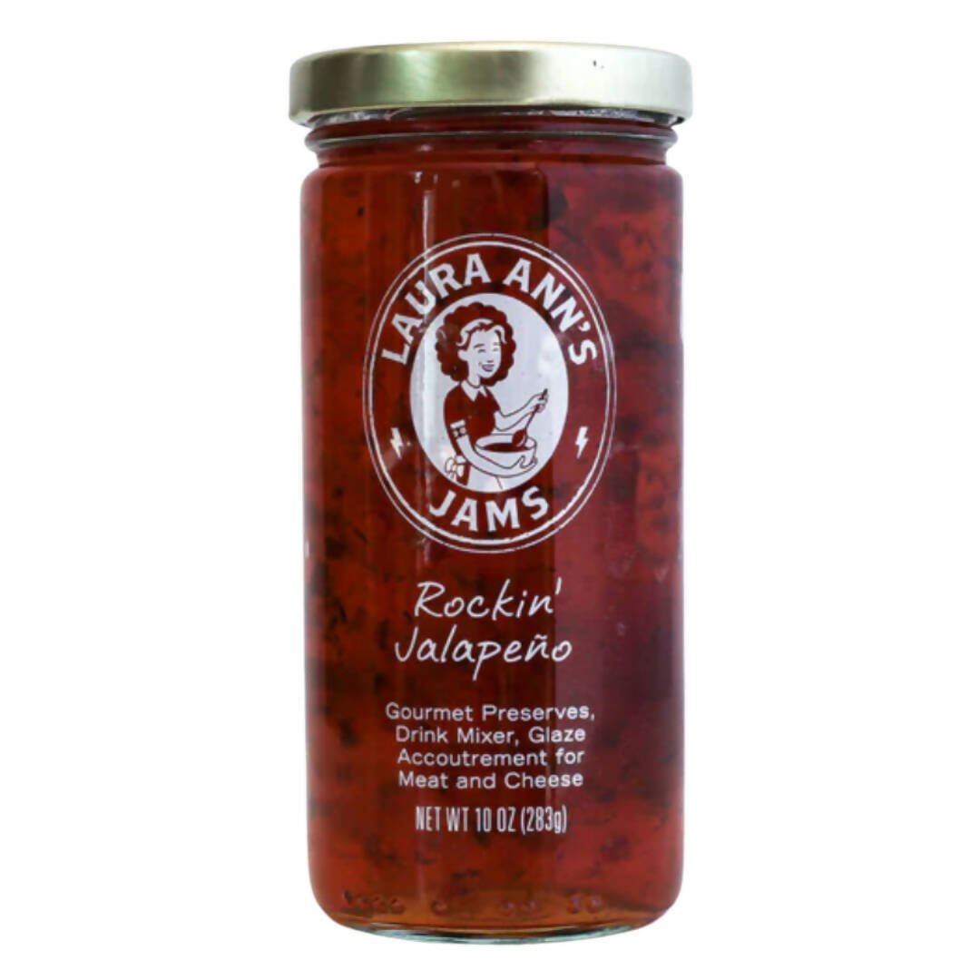 Laura Ann's Jams Rockin Jalapeno Jars - 24 jars x 10oz