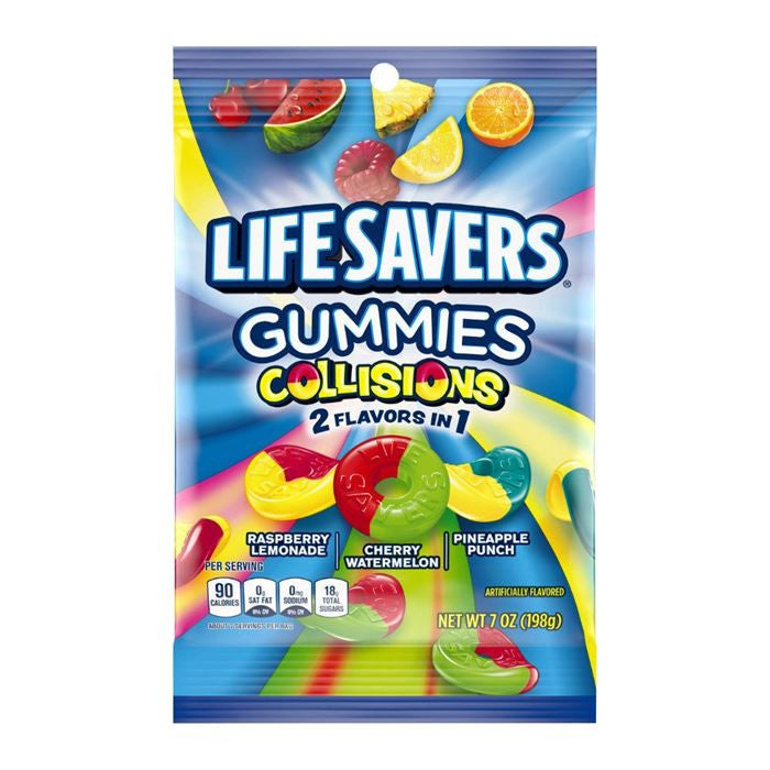 Lifesavers Gummies Collisions - 7 oz Bag