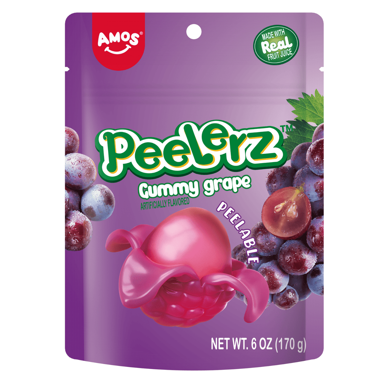 Amos Peelerz Grape - 170g