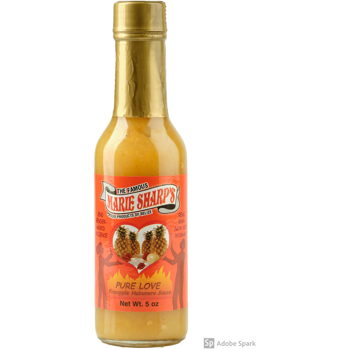 Marie Sharp's Pure Love Hot Sauce