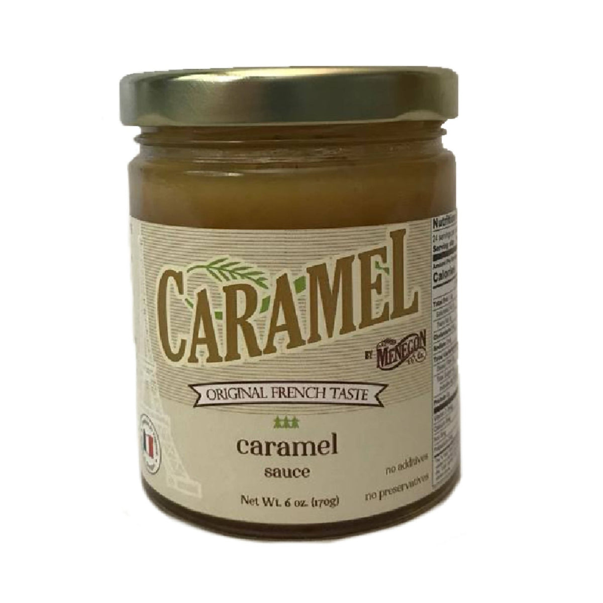 Caramel Sauce - Original French Salted Caramel Sauce Jars - 12 x 6oz