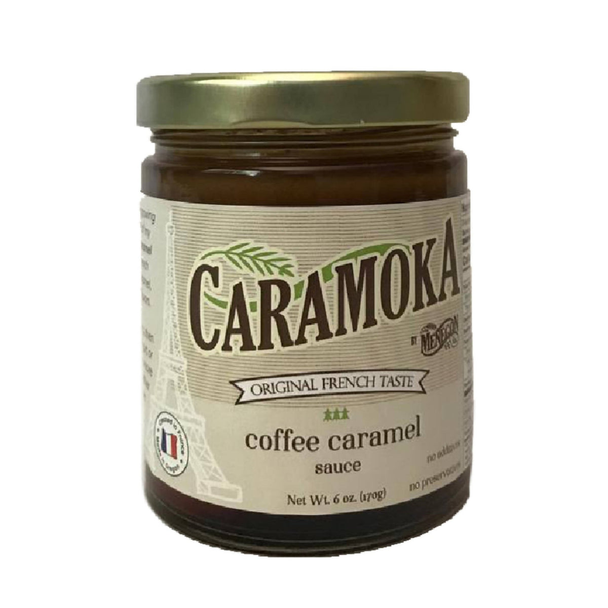 Caramoka Sauce - French Coffee Caramel Sauce Jars - 12 x 6oz