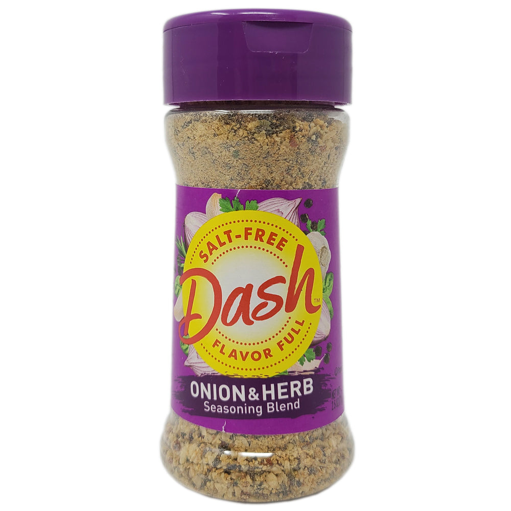 Dash Onion & Herb Salt Free Seasoning Blend-2.5 oz.