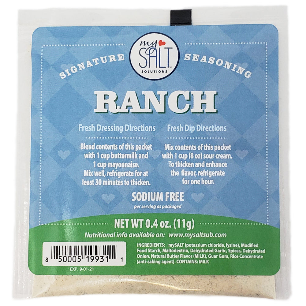 MySalt Sodium Free Ranch Seasoning - 1oz