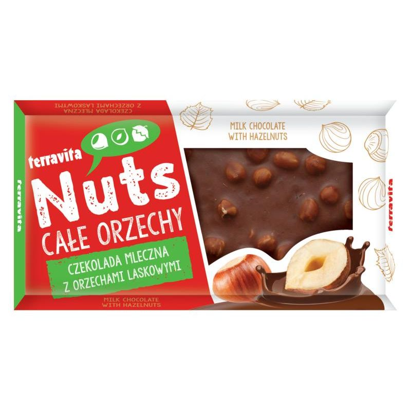 Terravita Nuts Cake Orzechy Milk Chocolate
