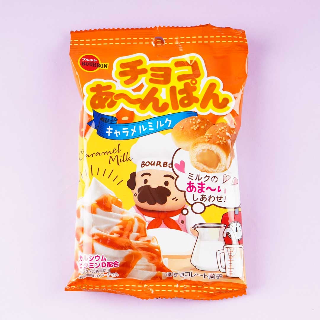 Bourbon Caramel Milk Chocolate Anpan Bread Snacks
