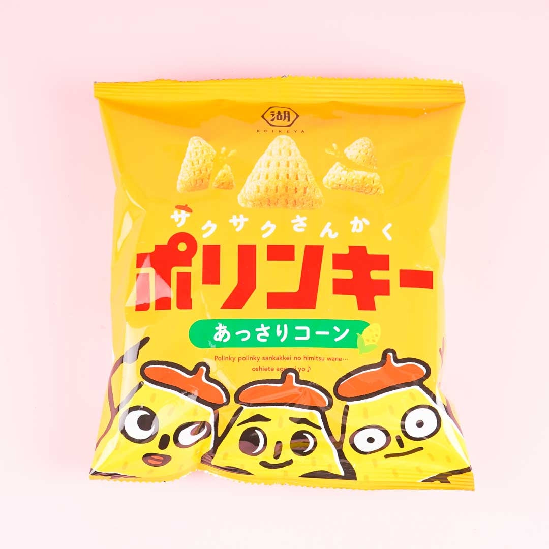 Koikeya Polinky Corn Puffs - Light Taste