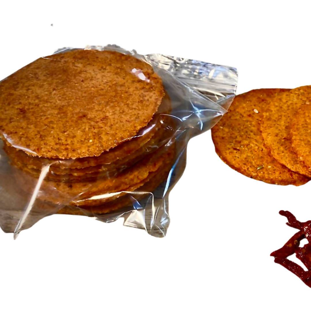 Sundried Tomato (Red) Arepas (2 inch) - 6 x 20-pack