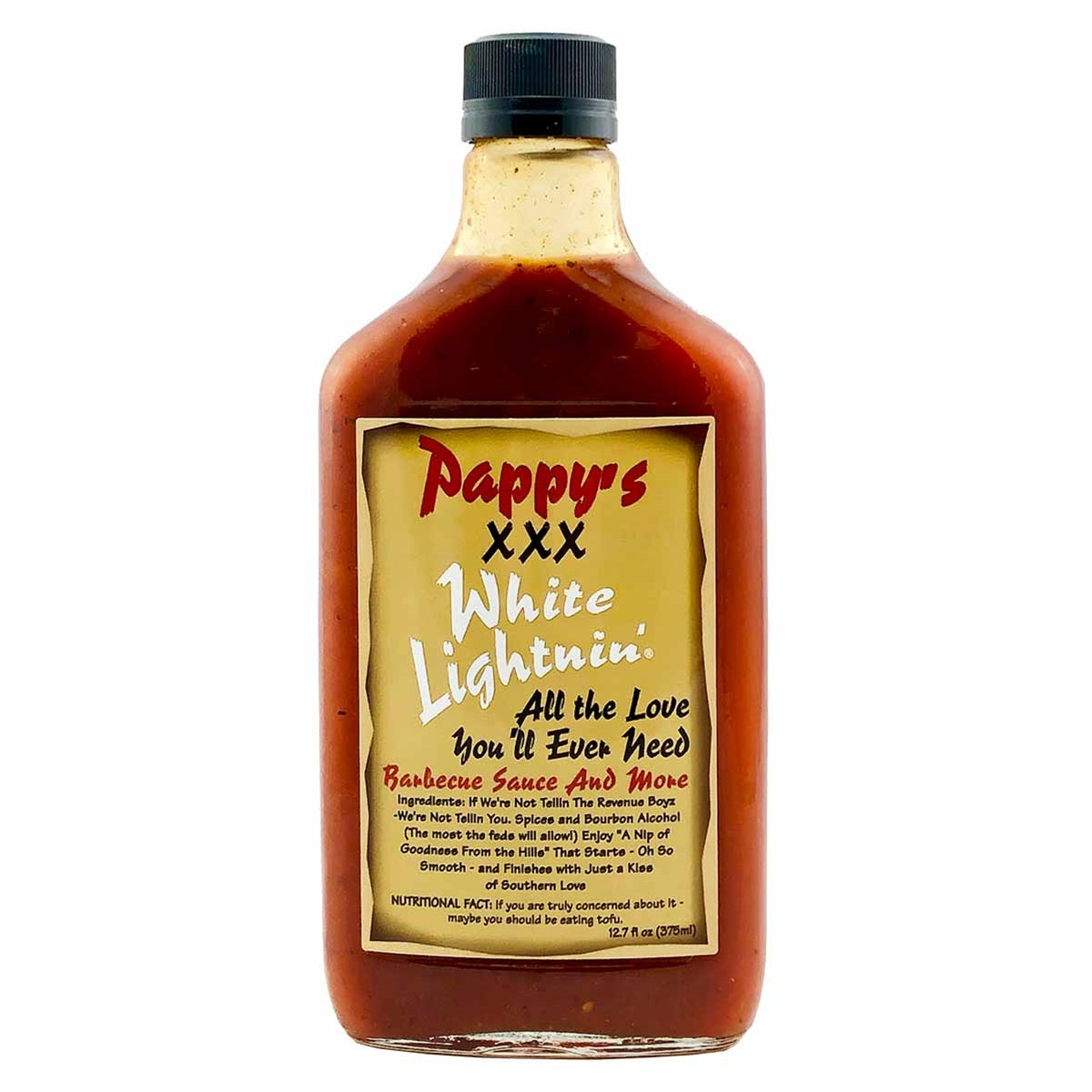 Pappy's XXX White Lightnin' BBQ Sauce