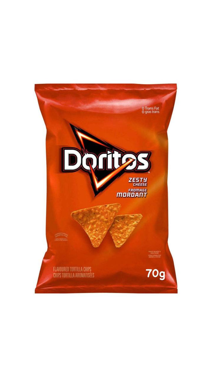 Doritos Zesty Cheese Fromage Mordant