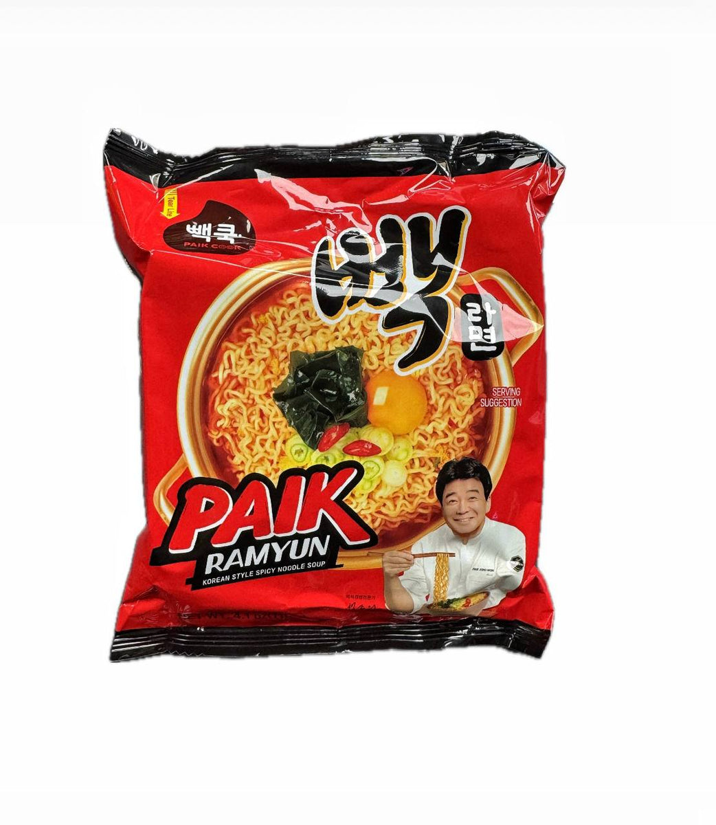 Paik Cook Ramyun Korean Style Spicy Noodle Soup