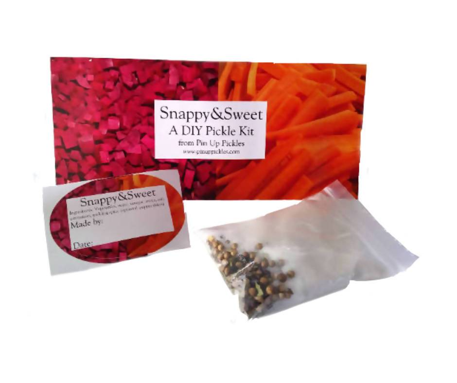 DIY Pickle Kit (No Jar) - Snappy & Sweet - 24 Packets