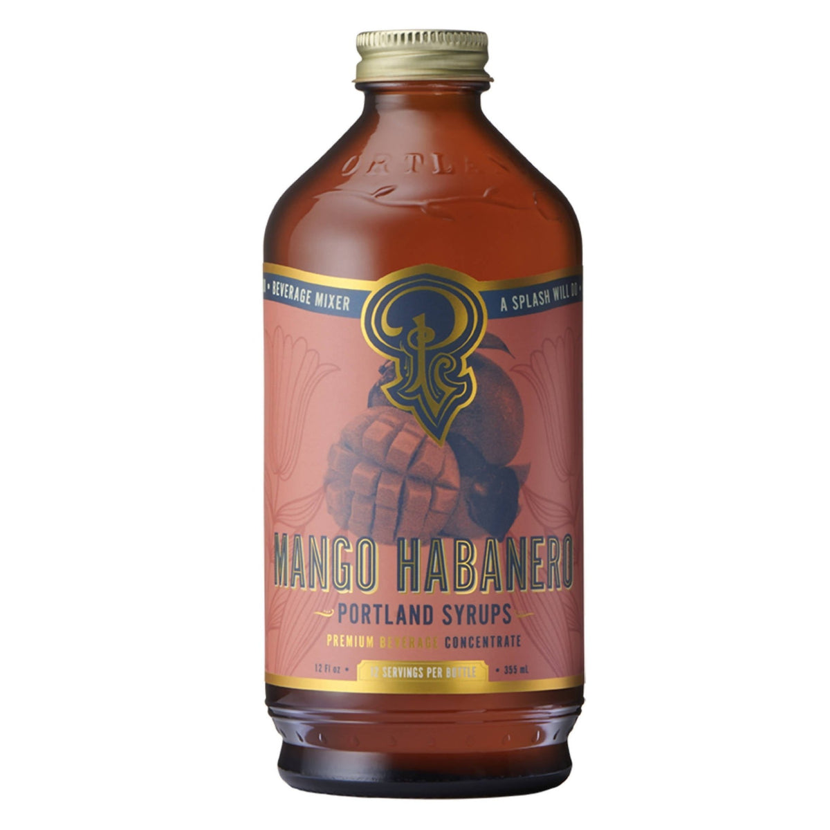 Mango Habanero Syrup - 6 x 12 oz
