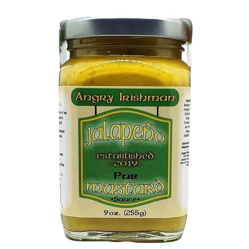 Angry Irishman Jalapeno Pub Mustard